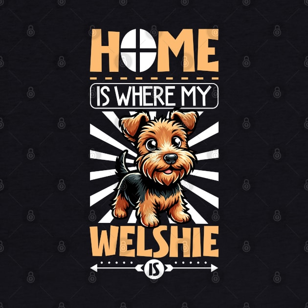 Home is with my Welsh Terrier by Modern Medieval Design